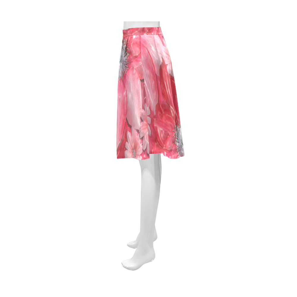 Floral ArtStudio 261016 C Athena Women's Short Skirt (Model D15)