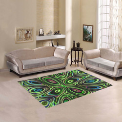 Peacock Strut III - Jera Nour Area Rug 5'3''x4'