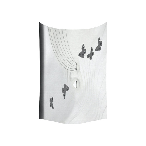 A Beautiful Sorrow Cotton Linen Wall Tapestry 60"x 40"