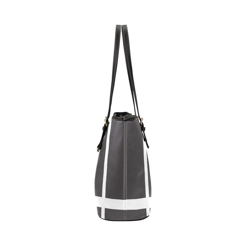 Fuchsia Leather Tote Bag/Large (Model 1651)