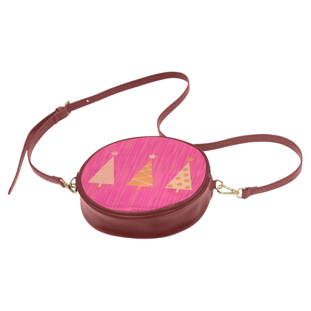 New! Luxury fashionable bag in Gold and Pink. New christmas collection is available in our Shop. Col Round Sling Bag (Model 1647)