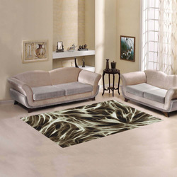 Misty Moods Black & White - Jera Nour Area Rug 5'x3'3''