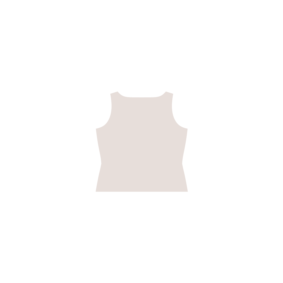 Bridal Blush Sleeveless Splicing Shift Dress(Model D17)