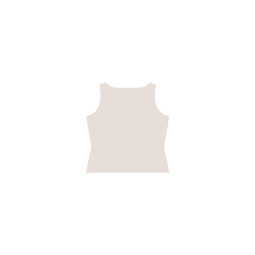 Bridal Blush Sleeveless Splicing Shift Dress(Model D17)