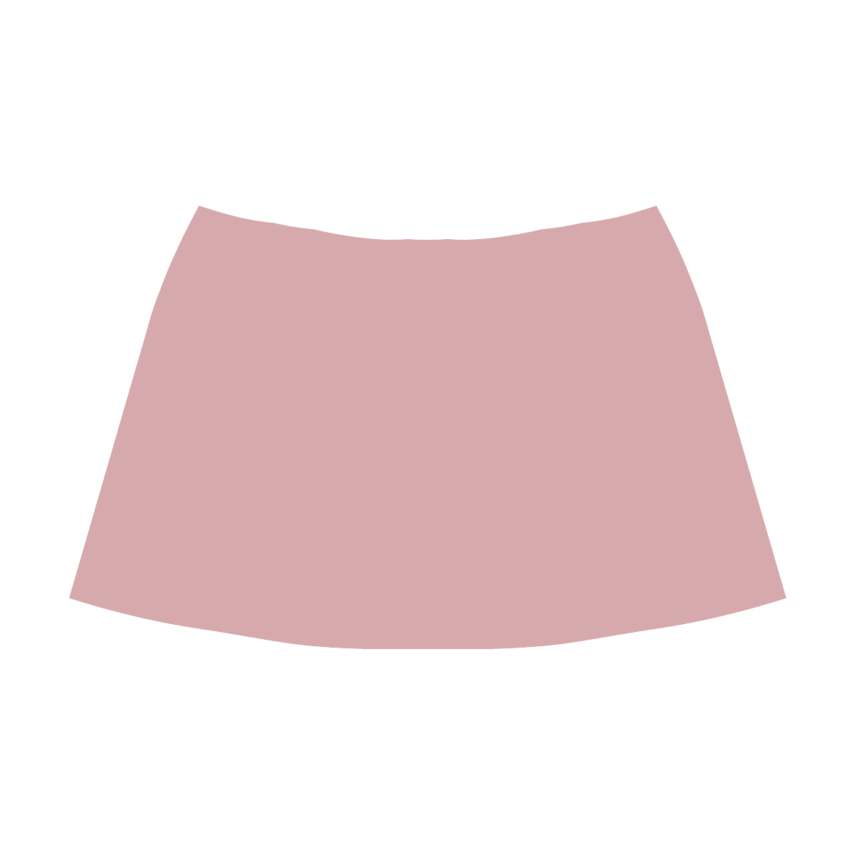 Bridal Rose Mnemosyne Women's Crepe Skirt (Model D16)