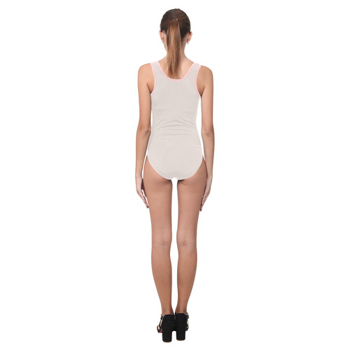 Bridal Blush Vest One Piece Swimsuit (Model S04)