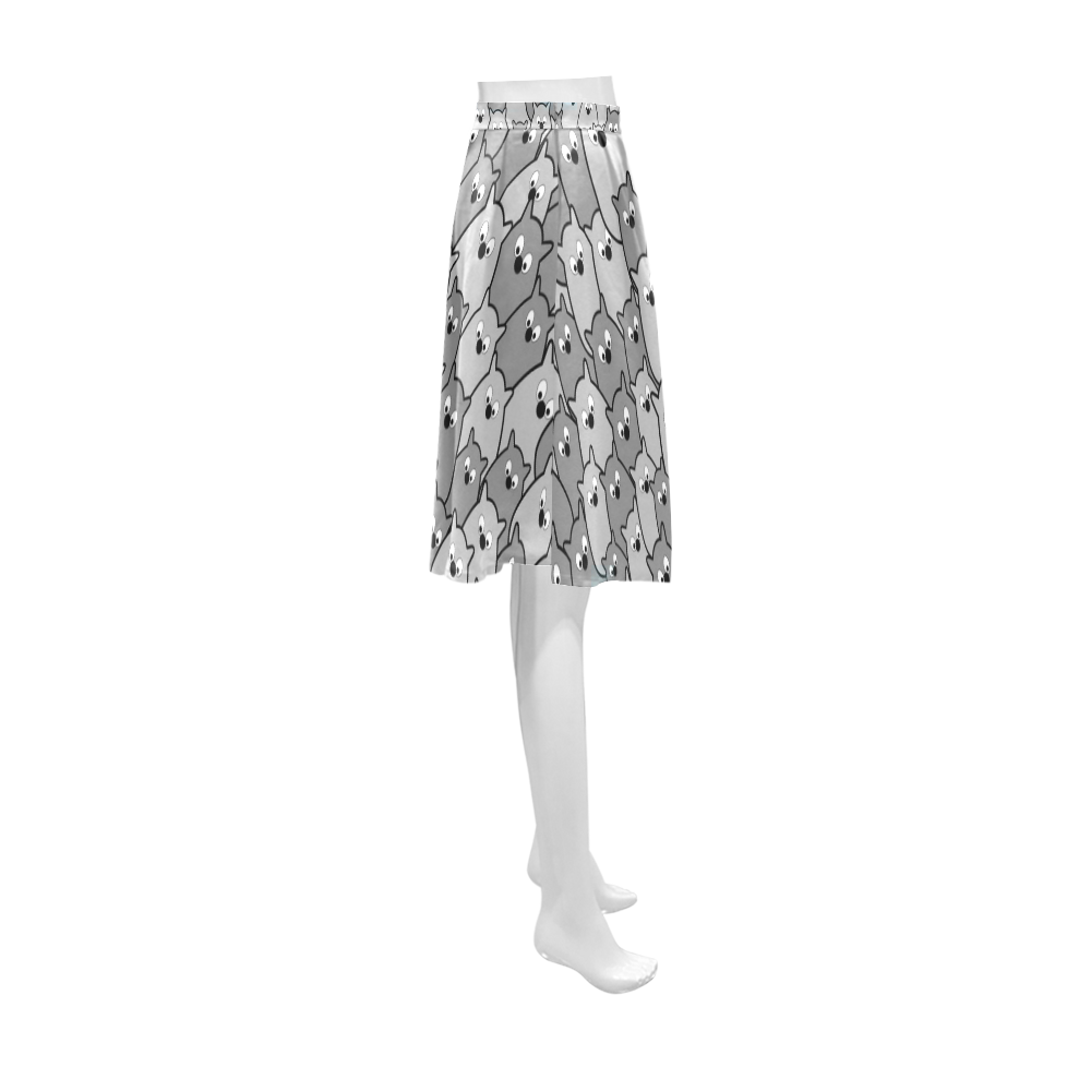 Stand Out From the Crowd Athena Women's Short Skirt (Model D15)