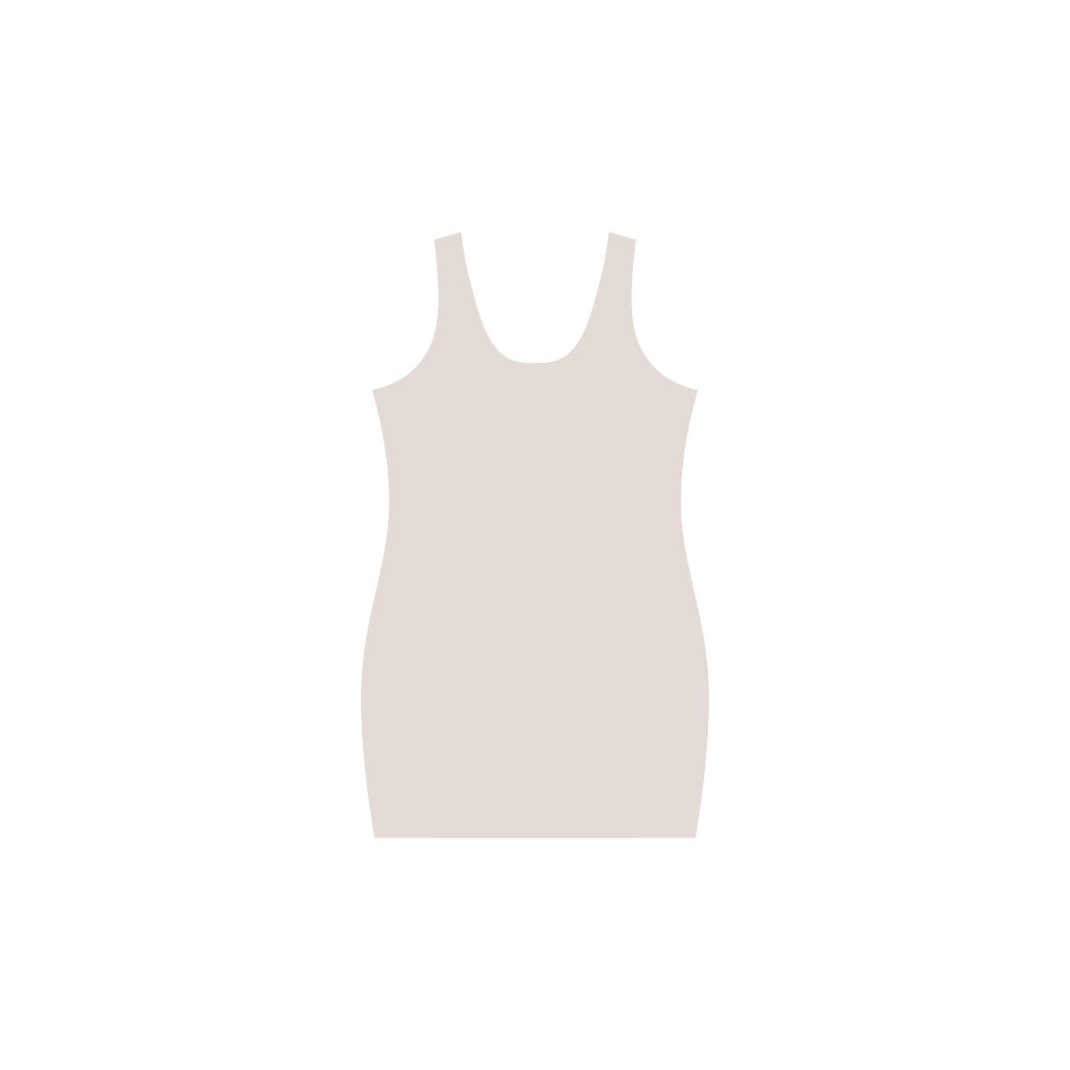 Bridal Blush Medea Vest Dress (Model D06)