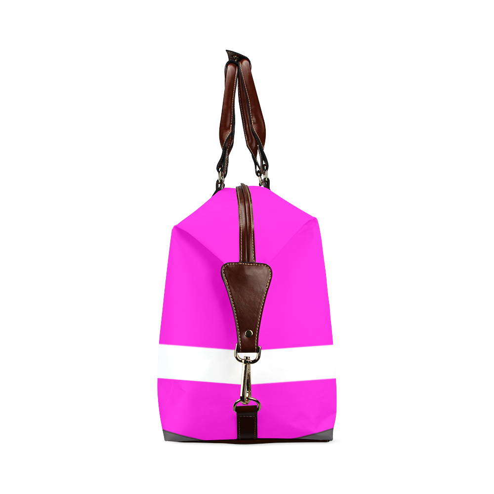 Fuchsia Classic Travel Bag (Model 1643) Remake