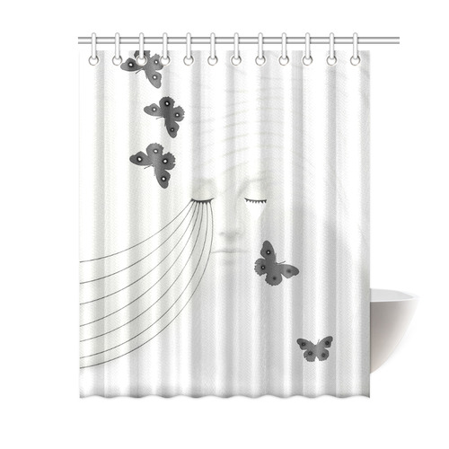 A Beautiful Sorrow Shower Curtain 60"x72"