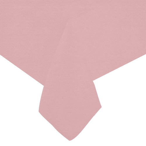 Bridal Rose Cotton Linen Tablecloth 60"x120"