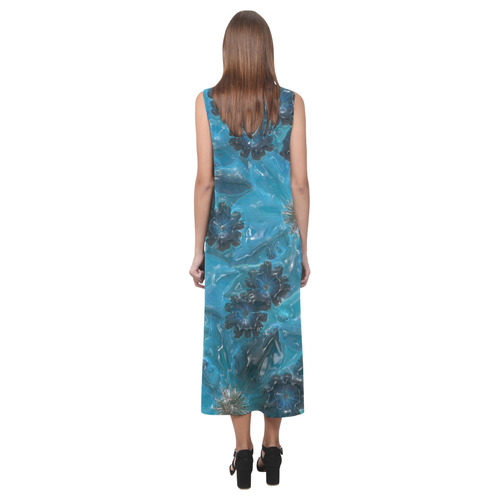 Floral ArtStudio 261016 D Phaedra Sleeveless Open Fork Long Dress (Model D08)
