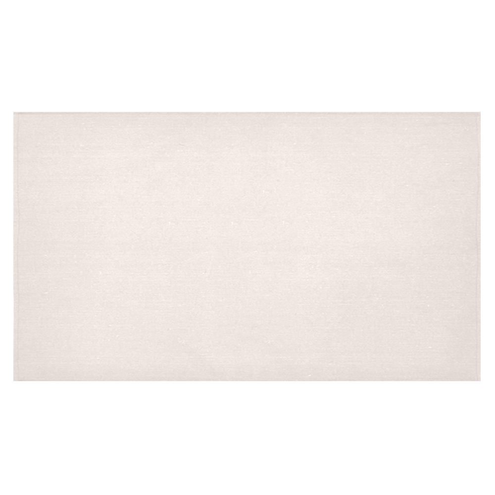 Bridal Blush Cotton Linen Tablecloth 60"x 104"