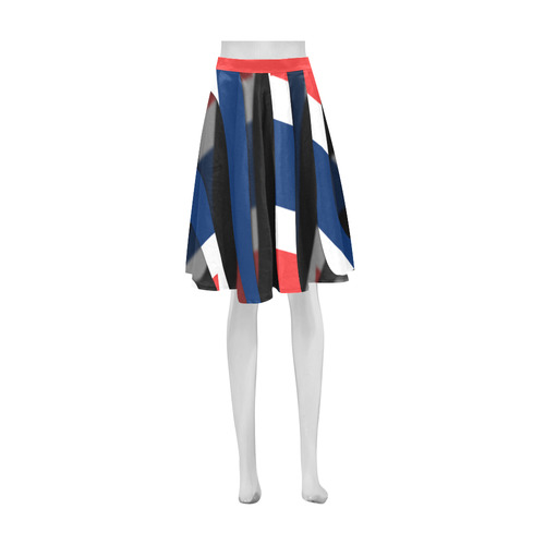 The Flag of Norway Athena Women's Short Skirt (Model D15)
