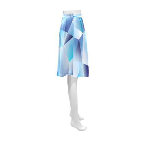 cold as ice Athena Women's Short Skirt (Model D15)
