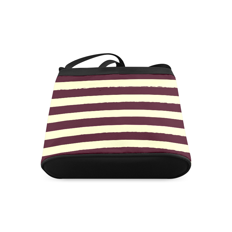 New! Designers new bags arrived in our shop. Stripes edition with dark brown and vanilla. 2016 Colle Crossbody Bags (Model 1613)