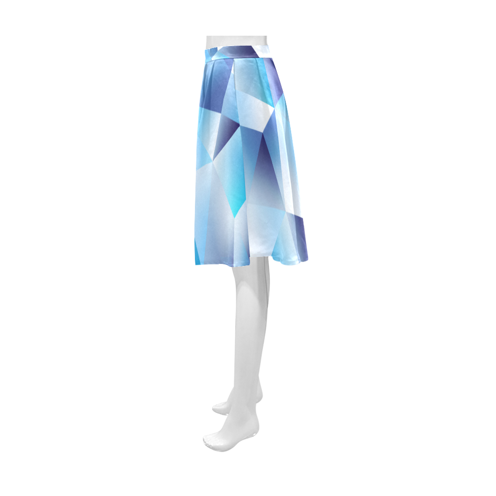 cold as ice Athena Women's Short Skirt (Model D15)