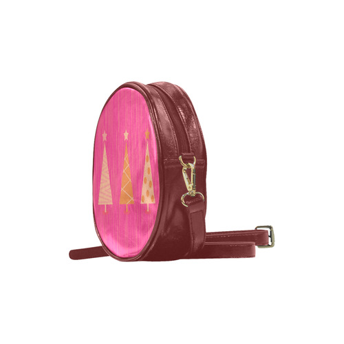 New! Luxury fashionable bag in Gold and Pink. New christmas collection is available in our Shop. Col Round Sling Bag (Model 1647)