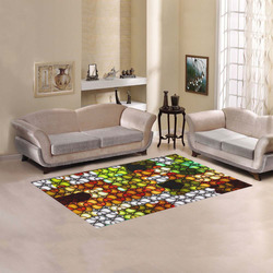 Blast-o-Blob #7B - Jera Nour Area Rug 5'x3'3''