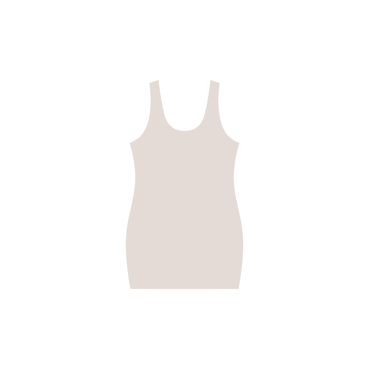 Bridal Blush Medea Vest Dress (Model D06)