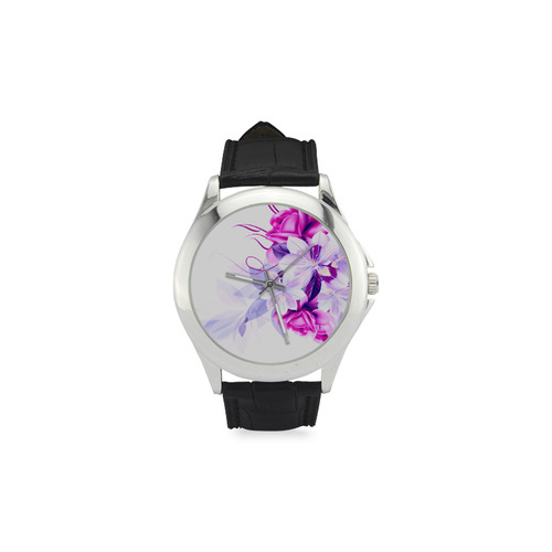 New arrival in shop. "Vintage" luxurious wedding watches. New edition with handdrawn flowe Women's Classic Leather Strap Watch(Model 203)