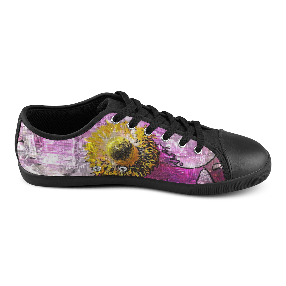 Floral ArtStudio 281016 B Canvas Shoes for Women/Large Size (Model 016)