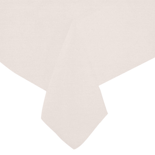 Bridal Blush Cotton Linen Tablecloth 60"x 84"