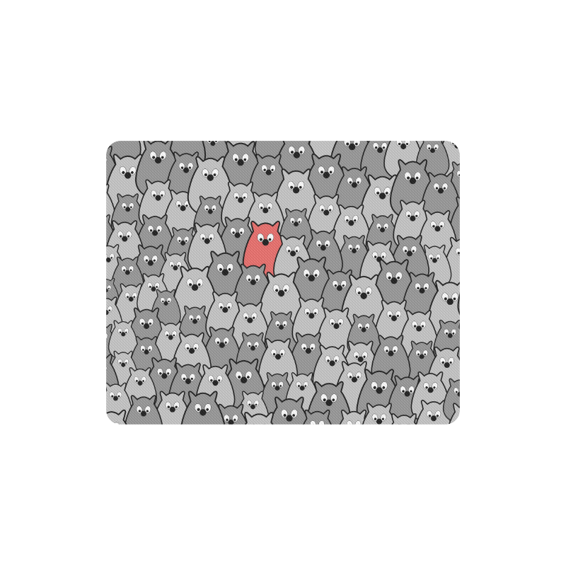 Stand Out From the Crowd Rectangle Mousepad