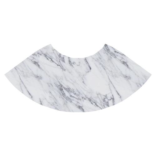 italian Marble,white,Trieste Athena Women's Short Skirt (Model D15)