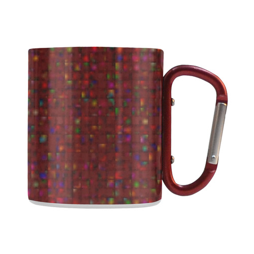 Antique Texture Garnet Classic Insulated Mug(10.3OZ)