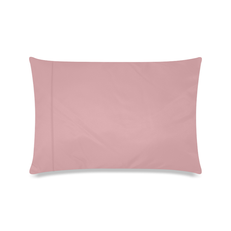 Bridal Rose Custom Zippered Pillow Case 16"x24"(Twin Sides)