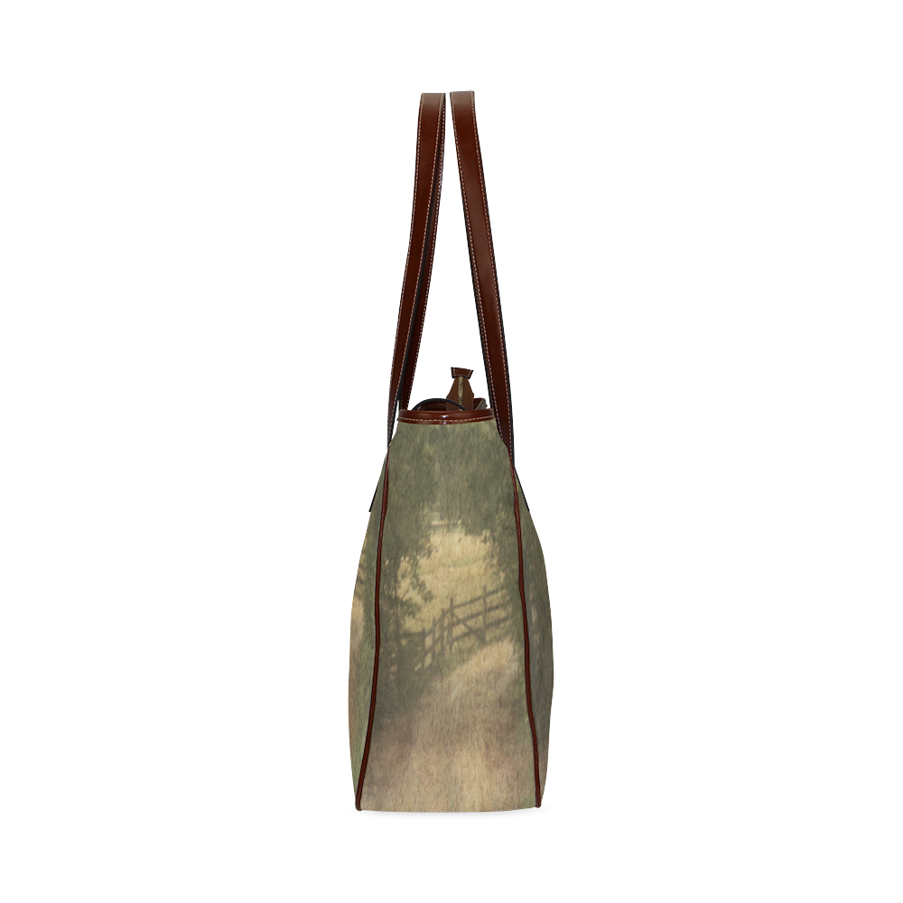 Vintage Landscape 02 Classic Tote Bag (Model 1644)