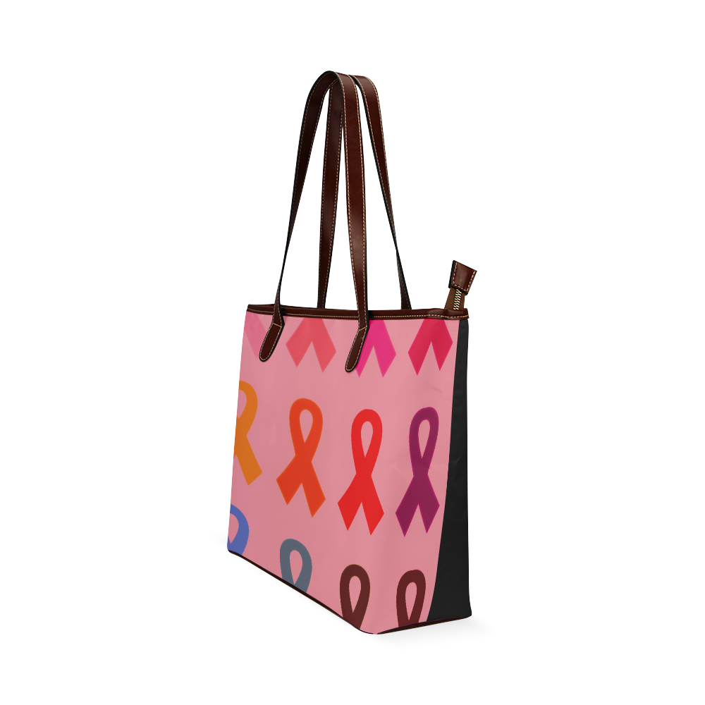 New! Stylish hand-drawn art with Ribbons. Designers vintage bags edition 2016. New art in shop Shoulder Tote Bag (Model 1646)