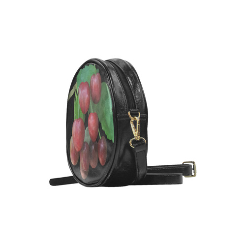 Sour Cherry Round Sling Bag (Model 1647)