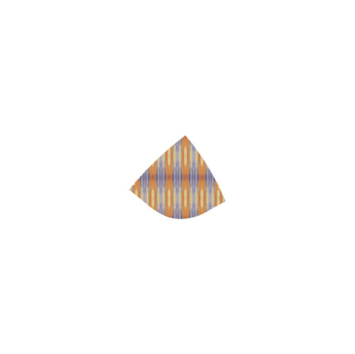 Gray Orange Stripes Pattern Custom Bikini Swimsuit (Model S01)