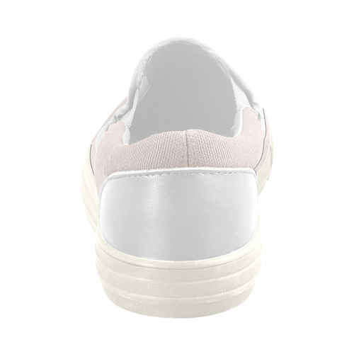 Bridal Blush Women's Slip-on Canvas Shoes (Model 019)