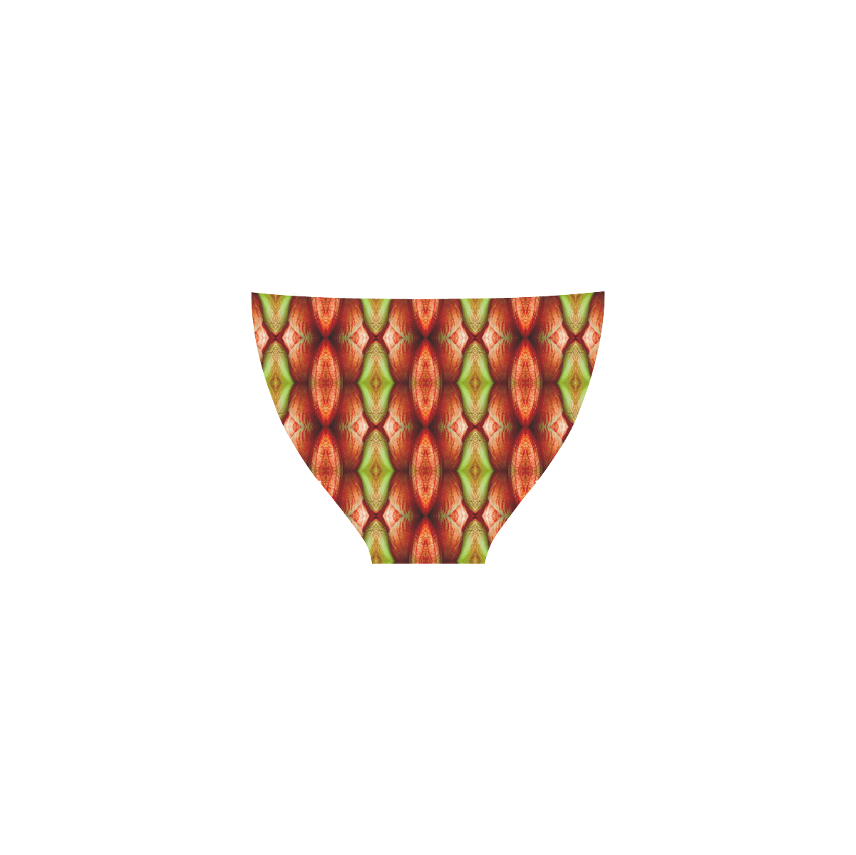 Melons Pattern Abstract Custom Bikini Swimsuit (Model S01)