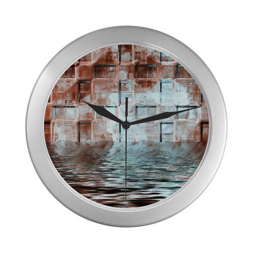 Bronze SeaGate - Jera Nour Silver Color Wall Clock