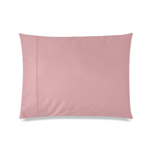 Bridal Rose Custom Zippered Pillow Case 20"x26"(Twin Sides)