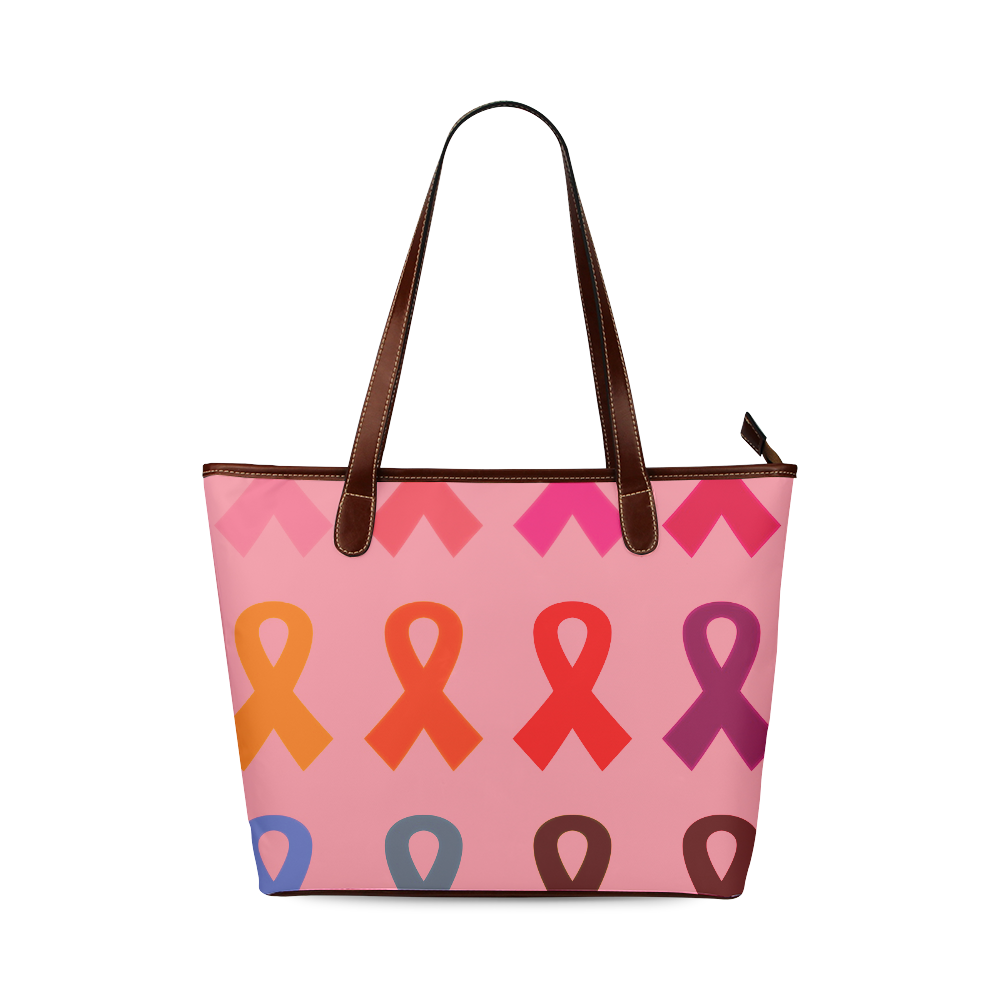 New! Stylish hand-drawn art with Ribbons. Designers vintage bags edition 2016. New art in shop Shoulder Tote Bag (Model 1646)