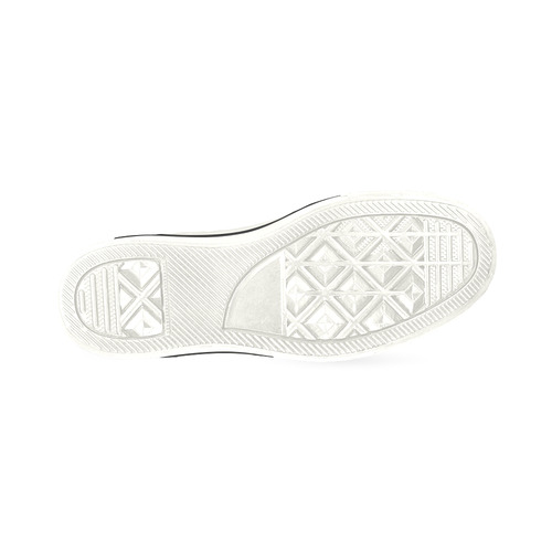 Ornament Mandala Canvas Women's Shoes/Large Size (Model 018)