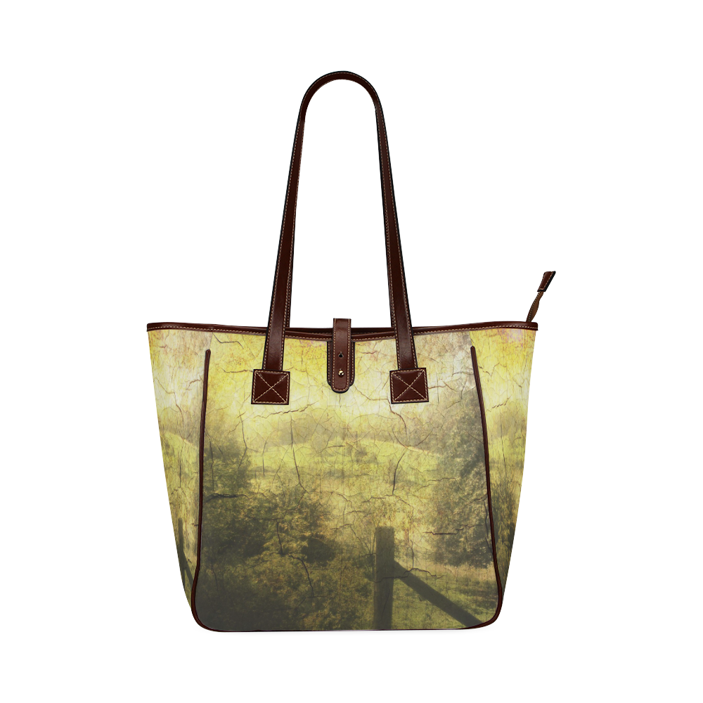 Vintage Landscape 04 Classic Tote Bag (Model 1644)