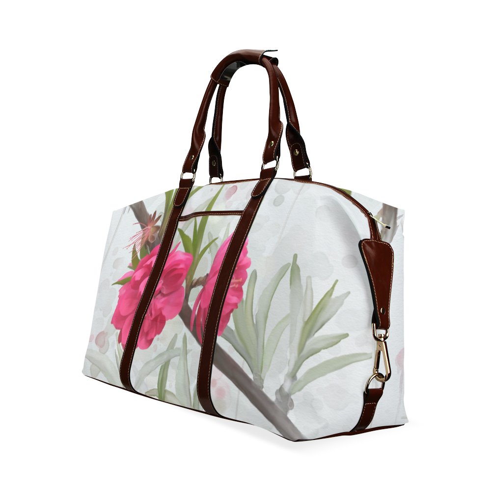 Peach blossom, original watercolors Classic Travel Bag (Model 1643) Remake