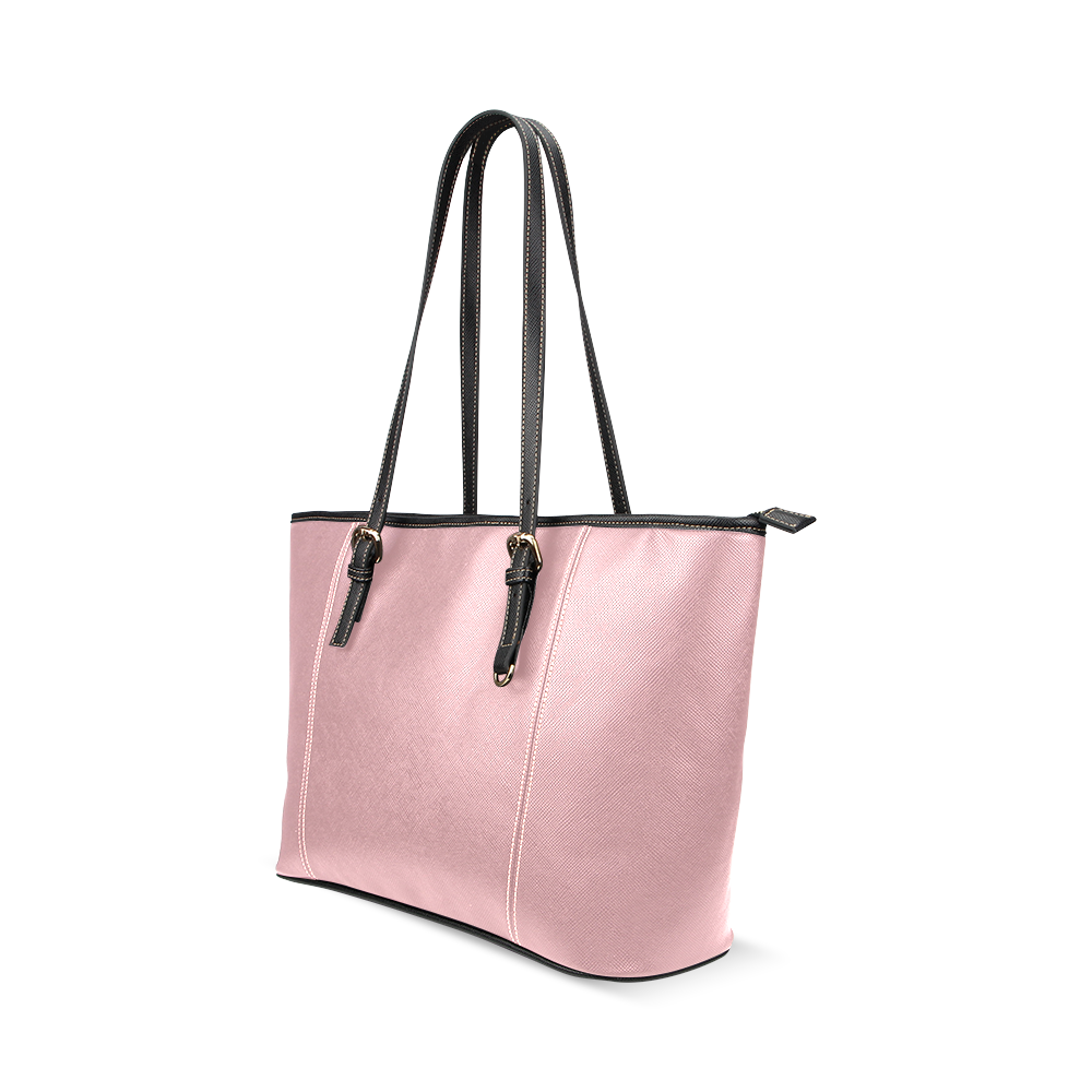 Bridal Rose Leather Tote Bag/Small (Model 1640)