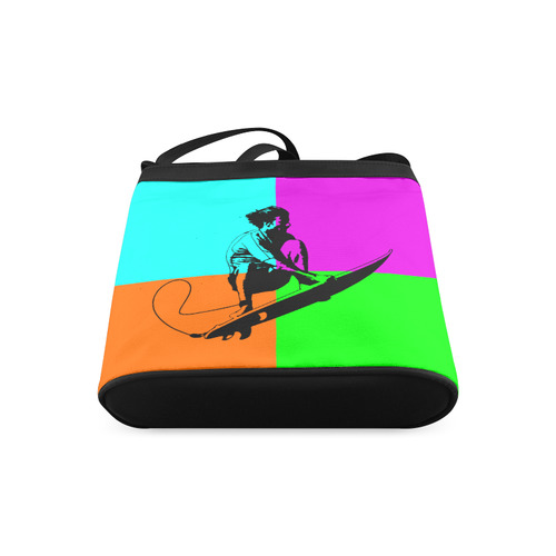 extreme sport - surf Crossbody Bags (Model 1613)