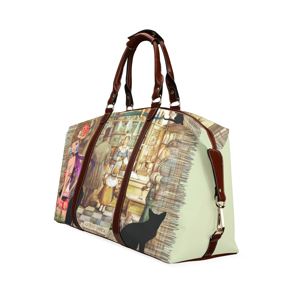 Anton Pieck -the bakery Classic Travel Bag (Model 1643) Remake