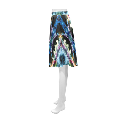 In Space Pattern Athena Women's Short Skirt (Model D15)
