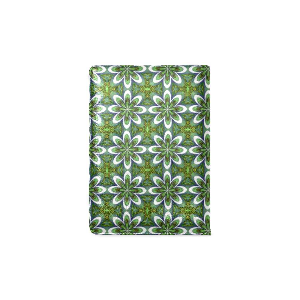 Green Daisy Floral Custom NoteBook A5