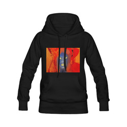 bluered Men's Classic Hoodie (Remake) (Model H10)