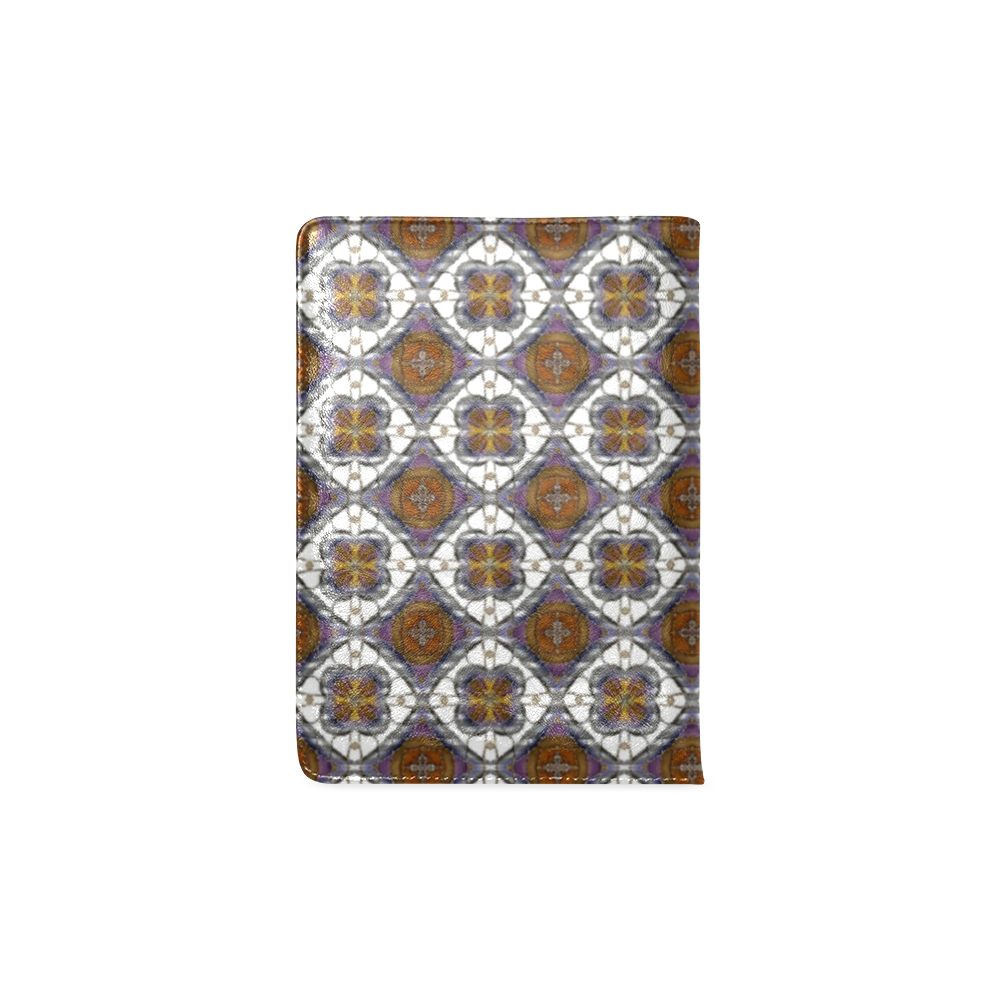 Brown and White Violet Custom NoteBook A5